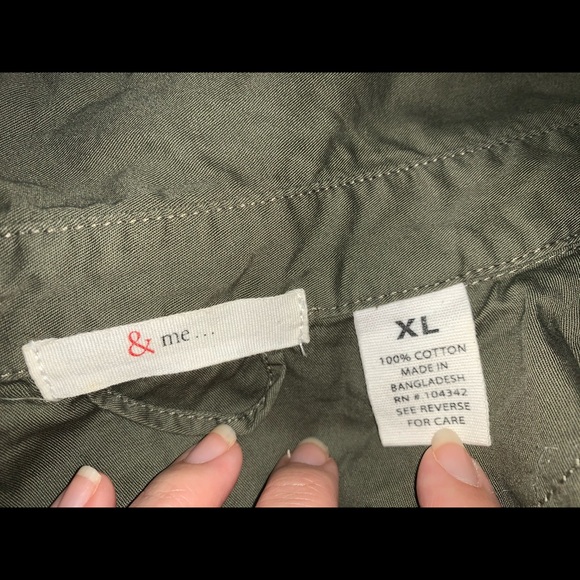 Women’s (junior) light casual jacket top Large EUC - Picture 8 of 8